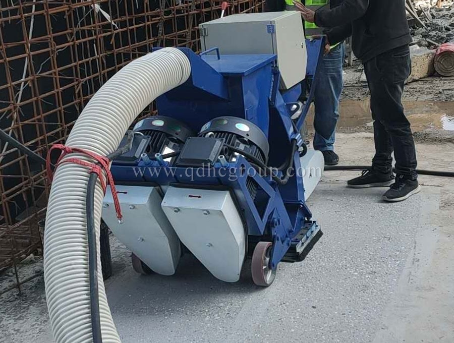 樓板防水層處理專(zhuān)用路面拋丸機(jī)